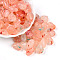 Transparent Acrylic Beads, Nuggets, Two Tone, Light Salmon, 16.5x13x10mm, Hole: 1.6mm, about 18pcs/20g