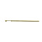 Brass Hair Stick, Golden, 150x40mm