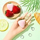 Schmuckringschachteln mit Erdbeerbeflockung&nbsp;CON-YWC0001-16A-5