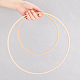 Nbeads Round Ring Wooden Knitting Looms Tool TOOL-NB0001-59-3