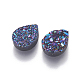 Perlas de resina de piedras preciosas druzy imitación RESI-L026-C03-1