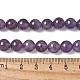 Природный аметист нитей бисера X-G-M445-8MM-01B-6