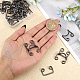 16 комплект пряжек из сплава FIND-CA0008-39B-4