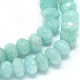 Chapelets de perles en amazonite naturelle G-O180-17-5mm-3