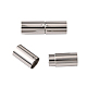 304 Stainless Steel Bayonet Clasps X-STAS-F108-12P-6mm-1