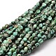 Natural African Turquoise(Jasper) Nuggets Beads Strands G-J335-43-1