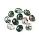 Cabochons en agate de mousse naturelle&nbsp;G-I359-01-1