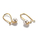 Brass Hoop Earrings EJEW-B005-01G-2