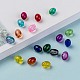 Transparent Crackle Glass Beads CCG-JP0001-02C-4