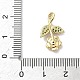 Латунные микро проложить кубического циркония подвески KK-K368-45G-01-3