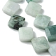 Brins de perles de jadéite du myanmar naturel G-A092-D01-03-4