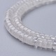 Chapelets de perles en cristal de quartz naturel G-H230-40-3
