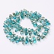 Electroplate Glass Beads Strands EGLA-A001-6x12mm-HM1-2