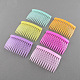 Mixed Color Plastic Hair Combs Findings X-PHAR-R018-M-1
