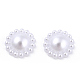 Cabujones de perlas de imitación de plástico ABS SACR-R861-12mm-Z9-4