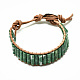 Cowhide Leather Cord Bracelets BJEW-R309-01B-04-1