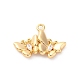 Кулоны со стразами и кристаллами из латуни KK-E793-04G-1