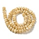 Brins de perles de coquillages naturels de troca SHEL-K006-25A-2