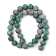 Brins de perles turquoises américaines naturelles G-S369-001D-A01-2