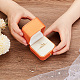 結婚式用のハンドメイドレザーリングボックス  指輪ベアラーボックス  ベルベットジュエリーイヤリング収納ケース  スクエアリングホルダーディスプレイボックスプロポーズ婚約結婚記念日セレモニーギフト用 CON-WH0088-36-3
