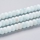 Chapelets de perles en pierre de lune naturelle G-F688-02B-1