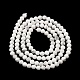 Chapelets de perles en howlite naturelle G-E608-A01-B-3
