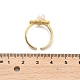 Манжеты из латуни с эмалью RJEW-K291-04G-02-5