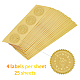 Self Adhesive Gold Foil Embossed Stickers DIY-WH0211-013-3