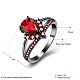Gorgeous Brass Cubic Zirconia Finger Rings RJEW-BB23295-7A-7