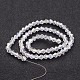 Glass Beads Strands GB4mm01Y-AB-2