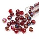 Perles de verre tchèques polies au feu LAMP-O017-151-RM10-4