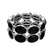 Punk Rock Style Imitation Leather Snap Bracelets BJEW-F168-02-2