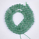 Natural Green Aventurine Beads Strands G-S354-40-2