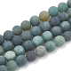 Chapelets de perles en agate mousse naturelle G-T106-018-1