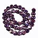 Fili di perle di diaspro imperiale naturale G-S366-065D-2