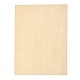 木製の空白の製図板  塗装用  長方形  バリーウッド  45.5x30.7x0.85cm DIY-XCP0001-38-2