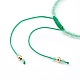Verstellbare Nylonschnur geflochtenen Perlen Armbänder BJEW-JB06024-06-3
