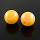 AB Color Plated Acrylic Gumball Beads for Bubblegum Necklace PACR-R204-10mm-03-1