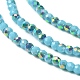 Chapelets de perles en verre électrolytique  EGLA-P055-01A-02-4