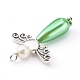 Imitazione di perle pendenti in acrilico PALLOY-JF00620-5