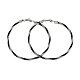 Серьги-кольца из нержавеющей стали 304 для женщин EJEW-M023-08D-1