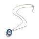 304 Stainless Steel Pendant Necklaces STAS-I099-10-2