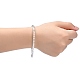 Laiton unisexe bracelets de la chaîne de boîte BJEW-BB12538-4