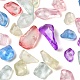 6 Farben Nachahmung Aquamarin Glasperlen & Backen bemalte Glasperlen GLAA-FS0001-08-3