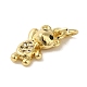 Латунные микропаве прозрачные подвески с фианитом KK-R162-004A-G-2