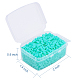 1 boîte 5mm Melty Beads PE Recharges de perles à repasser bricolage pour enfants DIY-X0047-95-B-3