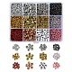 Metallic Colour Letter Beads Kit for DIY Jewelry Making Findings Kit DIY-YW0004-85-1