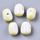 Perle acriliche opache bicolore SACR-S300-35-2