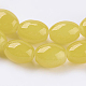 Chapelets de perles en verre GLAA-I036-10x15mm-01-2