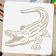 Fingerinspire Krokodil-Schablone DIY-WH0391-0232-3